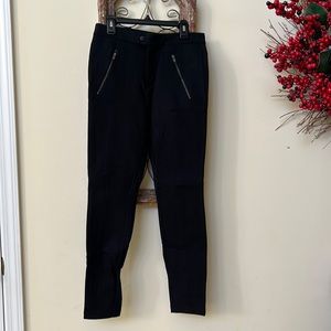 J. Crew Black Pants w/zipped pockets